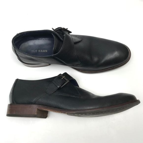 Cole Haan Shoes | Cole Haan Leather Williams Monk Strap Dress Shoes Wedding Party | Color: Black | Size: 10.5 | Pm-24713599's Closet